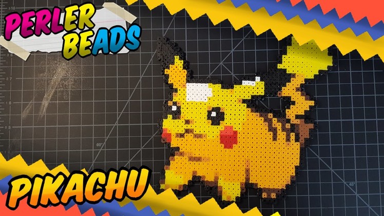 Pokemon Perler Beads ~Pikachu ~
