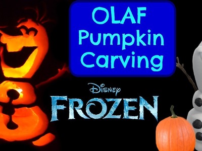 Pumpkin Carving OLAF Disney Frozen Pumpkin Carving Ideas Halloween