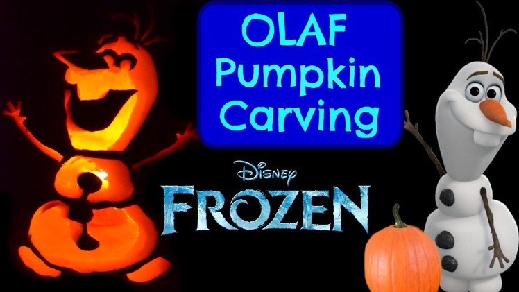 Pumpkin Carving OLAF Disney Frozen Pumpkin Carving Ideas Halloween