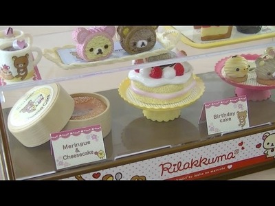 RE-MENT Rilakkuma Showcase And Cake Shop Complete Set Unboxing リーメント リラックマ ショーケース ふんわりケーキ屋さん