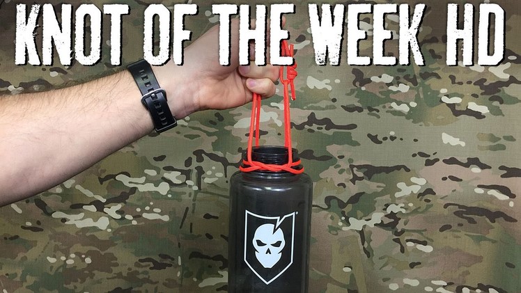 Carry Your Drinks Using a Bottle Sling - ITS Knot of the Week HD