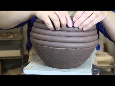 CERAMIC : How to make handmade pot