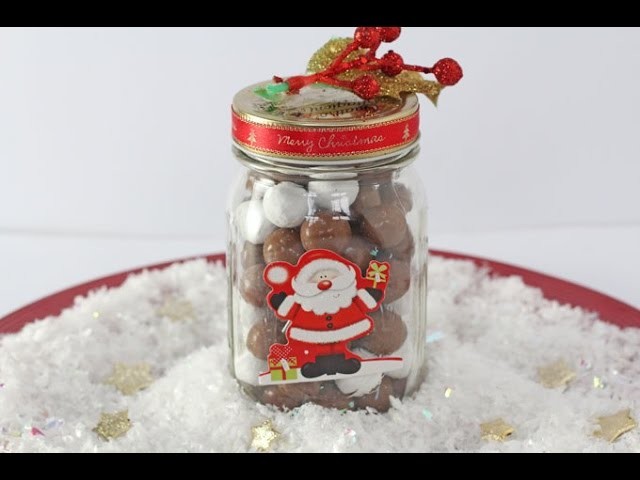 Chocolate Snowballs in a Jar | Edible Christmas Gift Idea