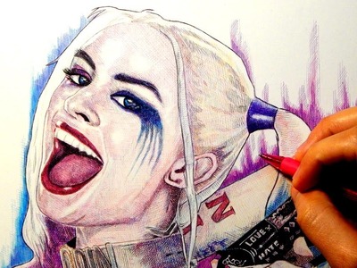 HARLEY QUINN: SUICIDE SQUAD DRAWING