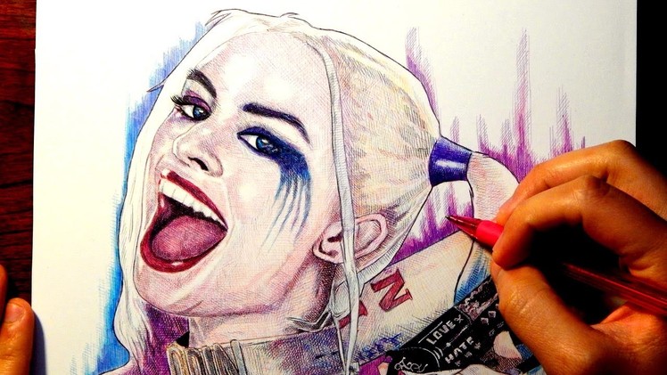 HARLEY QUINN: SUICIDE SQUAD DRAWING