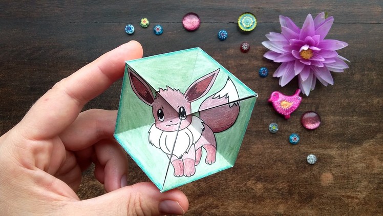 Hattifant - Eevee Evolution: Papertoy - Flextangle