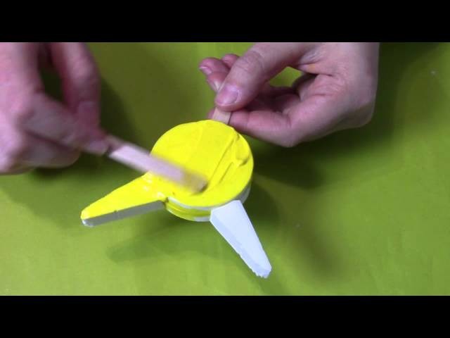 Home-made Squishy: Pikachu Pokemon Popsicle Tutorial