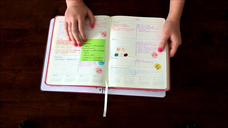 How I Organize My Planner!