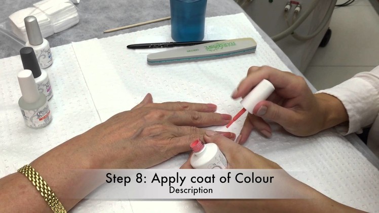 How to apply Gelish gel nail polish.