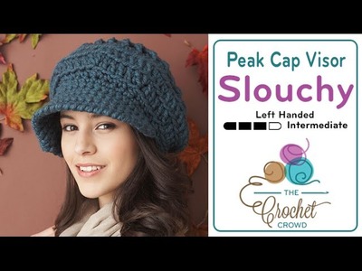 How To Crochet a Hat: Visor Peak Cap