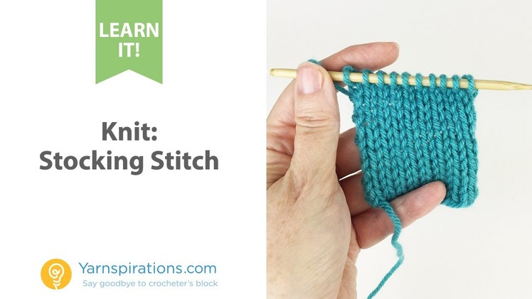 How To Knit: Stocking Stitch