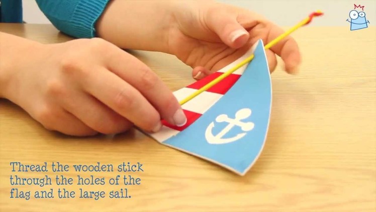 How to make a Foam Sailboat