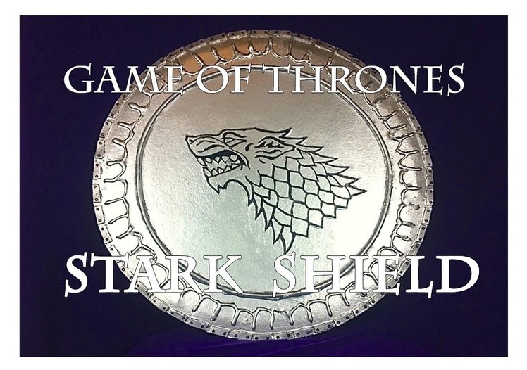 How to make a Game of Thrones Stark shield