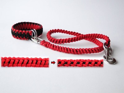 How to Make a Paracord Bungee,Elastic Dog Leash - Multifunctional handle-dog collar