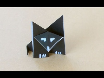 How To Make An Easy Origami Wolf (HD)