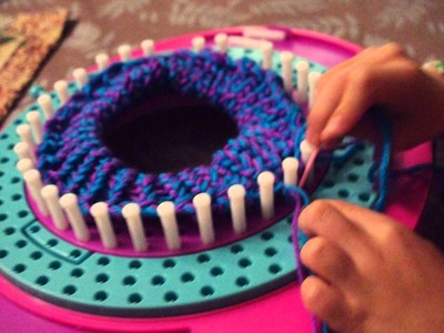 Knit loom headband instructions by Sophie Part III