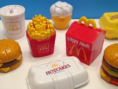 MCDONALD'S 1990 MCDINO CHANGEABLES HAPPY MEAL WAVE 3 FULL COLLECTION TOY REVIEW