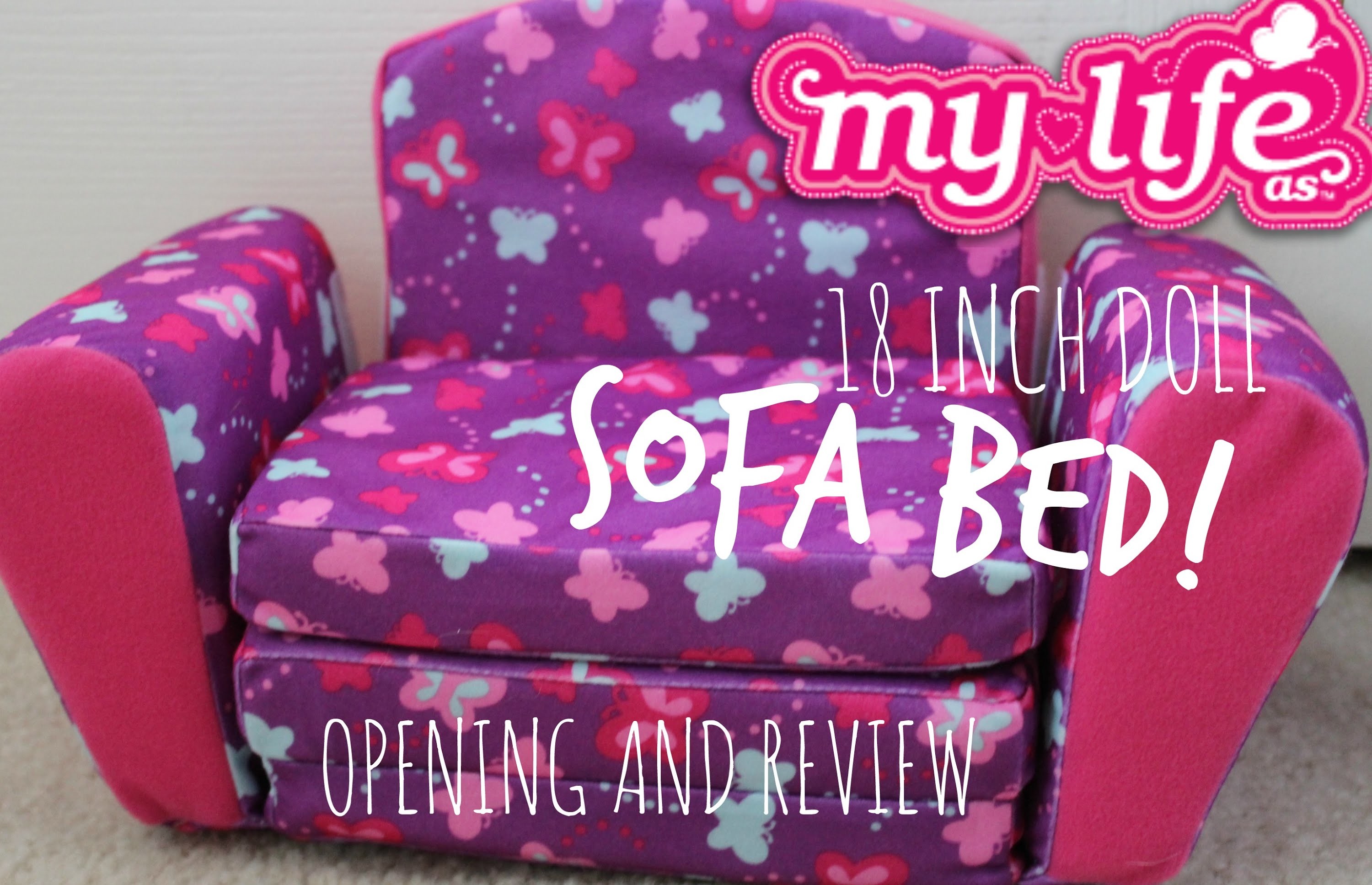 my life doll sofa and pull out bed