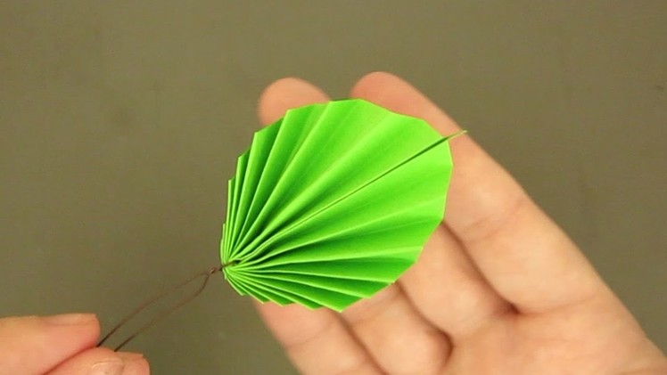 ORIGAMI FOR CARDS | ORIGAMI LEAVES