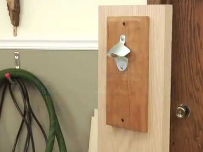 POSTHASTE PROJECT: MAGNETIC BOTTLE OPENER WITH CAP CATCHER