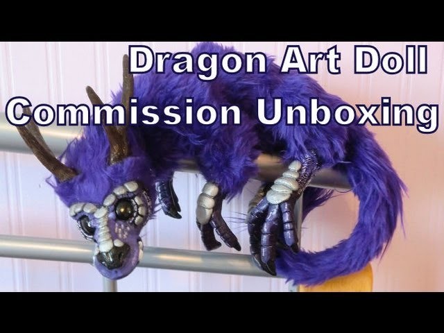 Purple Dragon Poseable Doll - Unboxing - I LOVE HER!