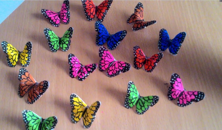 Room decoration with butterfly