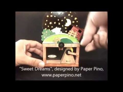"Sweet Dreams" Papercraft Automata