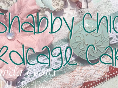 Vintage Shabby Chic Style Birdcage Card