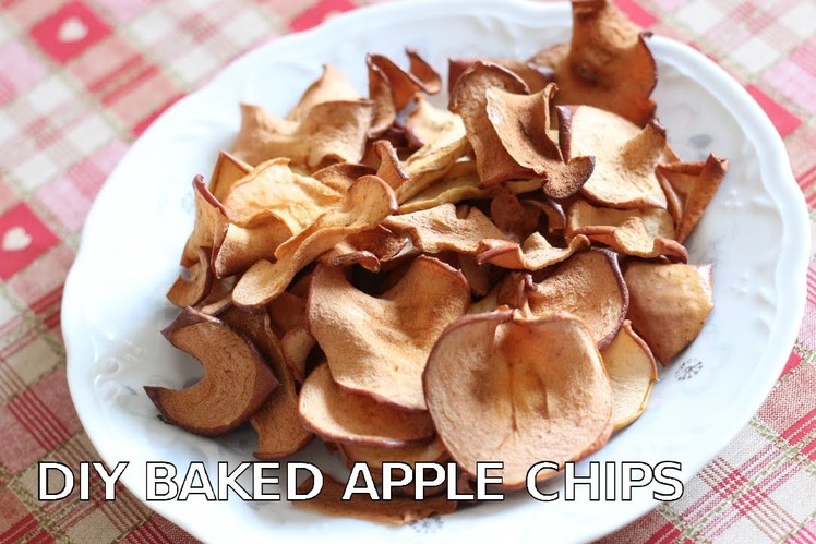 DIY Baked Apple Chips