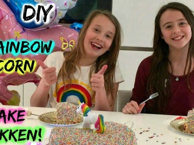 DIY Rainbow Unicorncake bakken met Girlys blog!