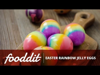 Easter Rainbow Jelly Eggs