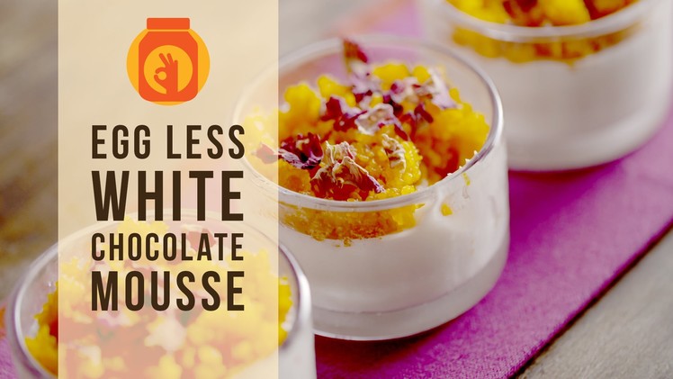 Eggless White Chocolate Mousse | Yummy Chocolate Recipes