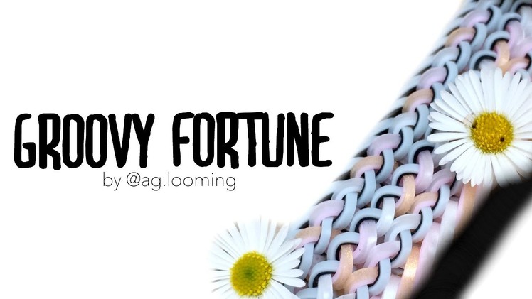 Groovy Fortune | Hook Only Design by @ag looming | Rainbow Loom
