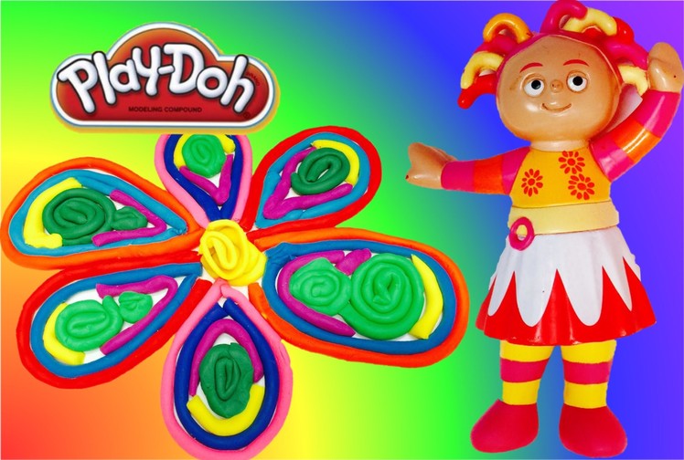Making an UPSY DAISY Play-Doh Rainbow Flower!
