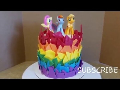 RAINBOW My Little Pony Cake. Cake Decorating