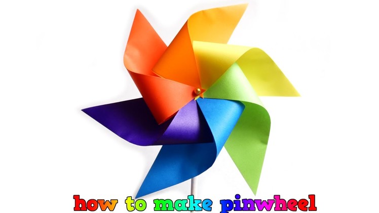 Rainbow Pinwheel