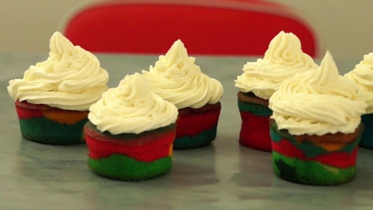 Tuto Rainbow Cupcakes
