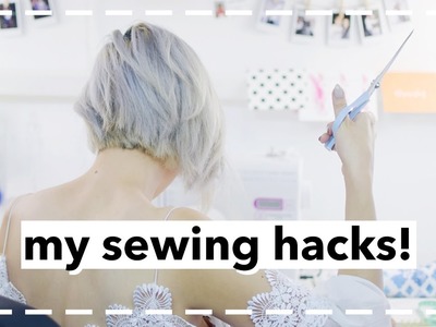 5 Easy Sewing Hacks (organize and optimize your space!) | WITHWENDY