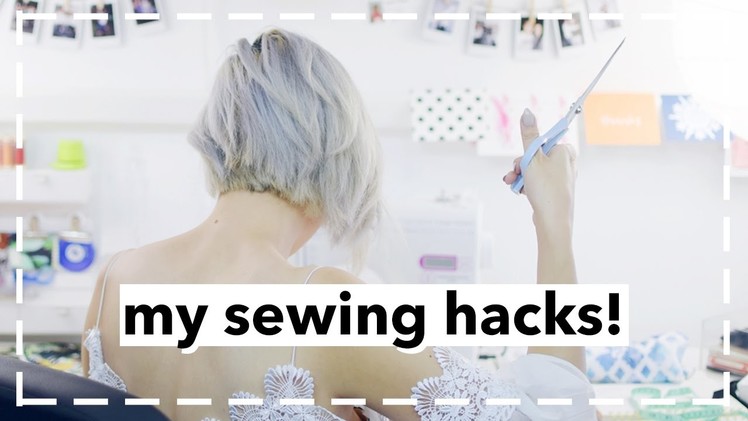 5 Easy Sewing Hacks (organize and optimize your space!) | WITHWENDY