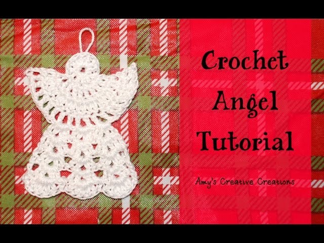 Crochet Angel Ornament Tutorial