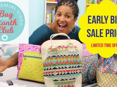 EARLY BIRD Sale Price for Bag of the Month Club by Crafty Gemini