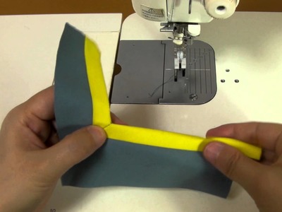 How to Apply Bias Tape.バイアステープの縫い方凹編