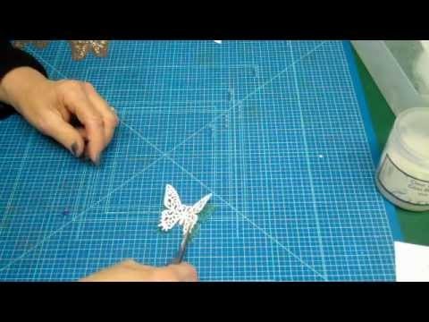 How To Make Beaded Spellbinders Butterflies