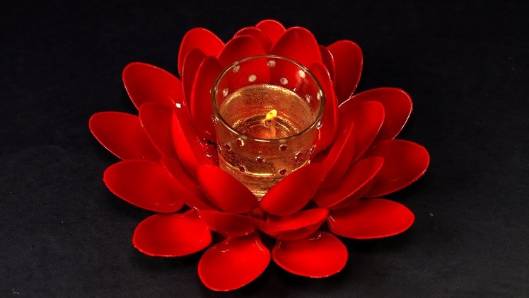 How to Make Handmade Gel Candles - Lotus Shaped Candel for Table Decoration