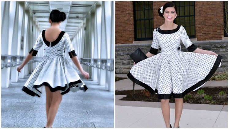 How to sew a 50ies dress - Teen Vivienne Pattern