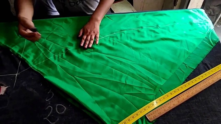 Ladies churidaar pajami cutting&stitching in hindi