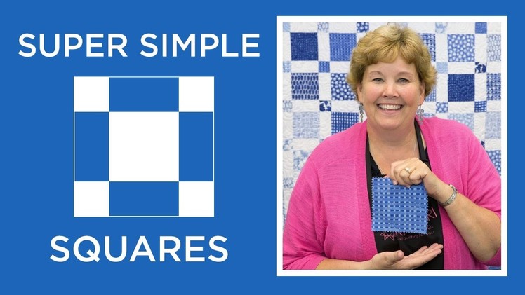 Make a Super Simple Squares Quilt with Jenny