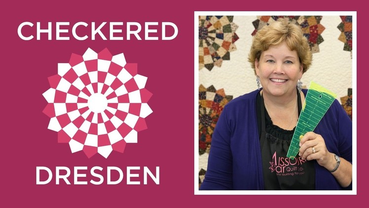 Make an Easy Checkered Dresden Quilt with Jenny!