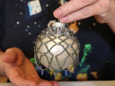 Netted Ornament Beaded Cover