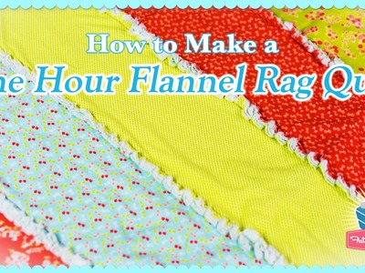 One-Hour Flannel Rag Quilt! Easy Quilting Tutorial with Kimberly Jolly of Fat Quarter Shop